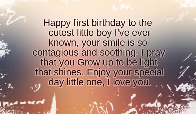 Birthday Quotes For 1 Year Boy Birthday Quotes For 1 Year Boy