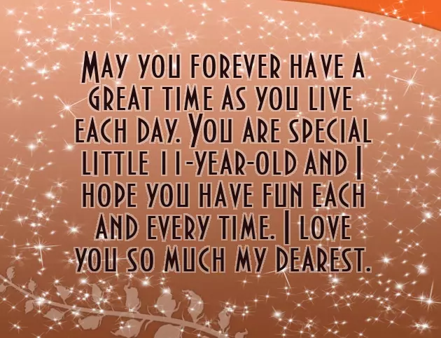 Happy 11 Birthday Boy