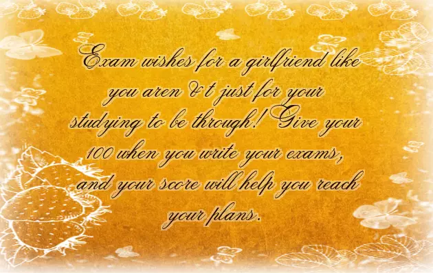 Best Wishes For Examination