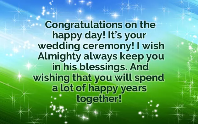 Happy Wedding Greetings