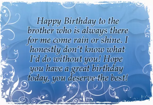 Best Words For Birthday Wishes To Brother Best Words For Birthday Wishes To Brother