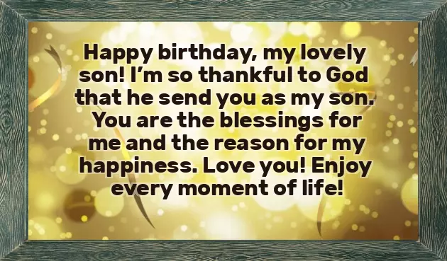 Best Wishes For Birthday To Son Best Wishes For Birthday To Son
