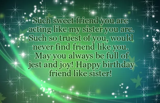 Happy Birthday Wishes For A Best Friend Like Sister Happy Birthday Wishes For A Best Friend Like Sister