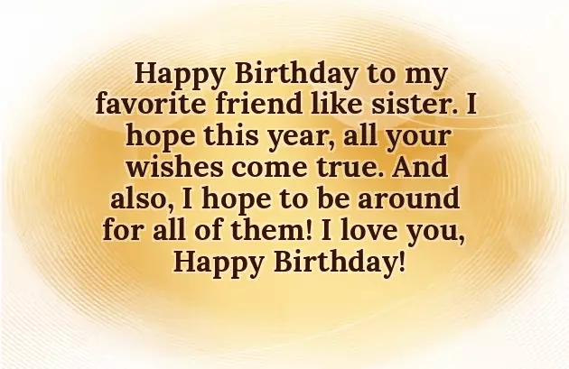 Happy Birthday Wishes To Best Friend Like Sister Happy Birthday Wishes To Best Friend Like Sister