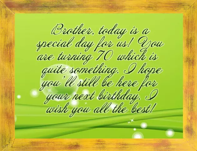 Funny 70Th Birthday Wishes For Brother Funny 70Th Birthday Wishes For Brother