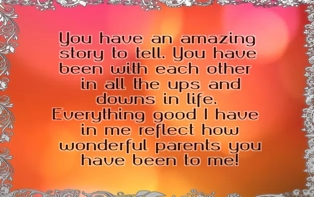 Anniversary Thoughts For Mom And Dad