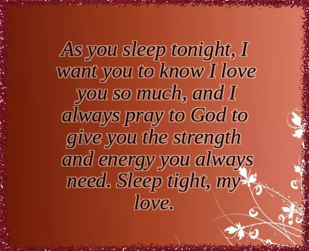 Good Night Love Letter For Girlfriend