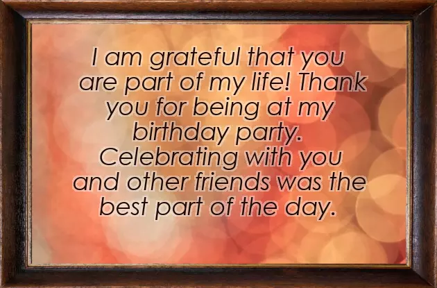 Thanks Friends For Wishing My Birthday