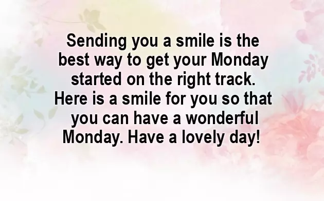 Monday Morning Messages Monday Morning Messages