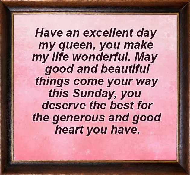 Sunday Wishes For Her Sunday Wishes For Her