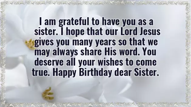 Best Wishes For Sister On Her Birthday