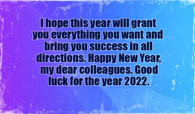 New Year Wishes For Senior Officers New Year Wishes For Senior Officers