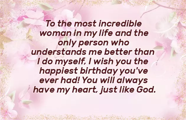 Birthday Wishes To Woman Of God