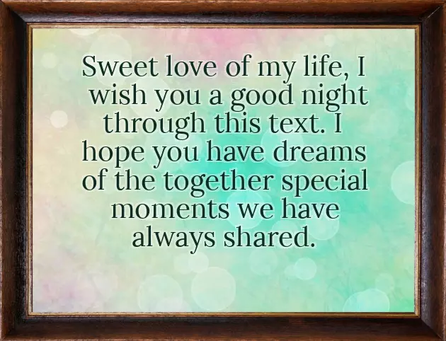 Good Night To The Love Of My Life Good Night To The Love Of My Life