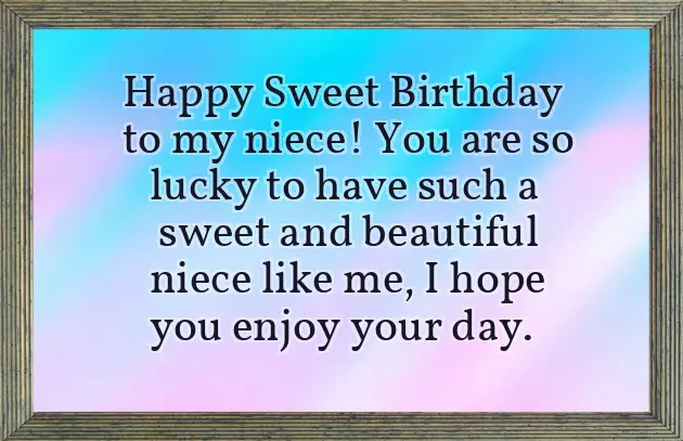 Quotes For Happy Birthday Niece