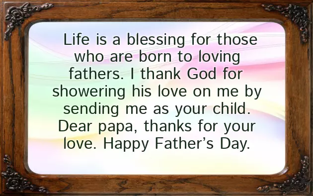 Fathers Day Wishes From Child Fathers Day Wishes From Child