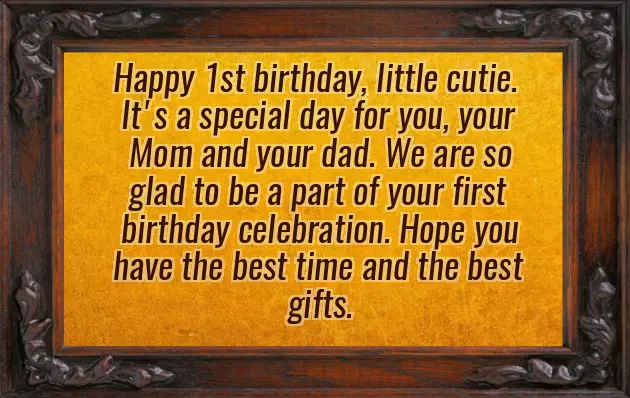 1 Years Old Birthday Wishes 1 Years Old Birthday Wishes