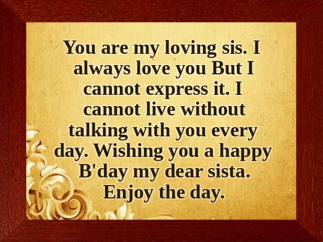 Brother Birthday Wishes From Sister Quotes Brother Birthday Wishes From Sister Quotes