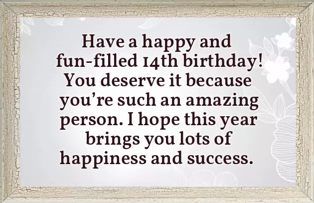 Happy Birthday 14Th Girl Happy Birthday 14Th Girl