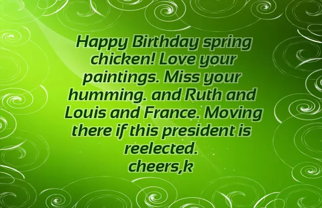 Happy Birthday Julian