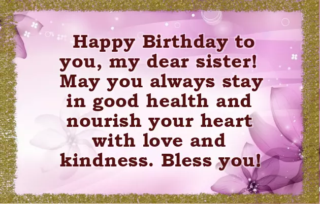 Birthday Wishes For Close Sister Birthday Wishes For Close Sister