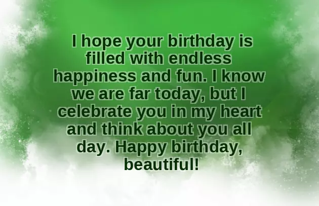 Good Wishes For Girlfriend