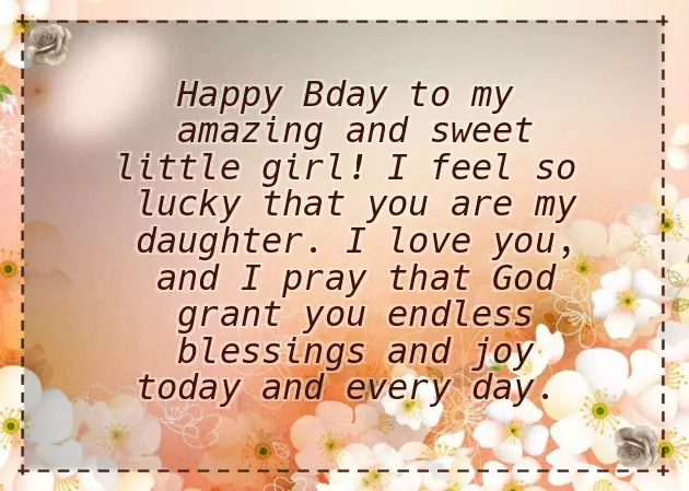 Birthday Greeting For Little Girl Birthday Greeting For Little Girl