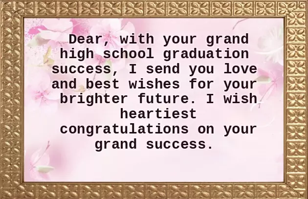 Message For Graduation