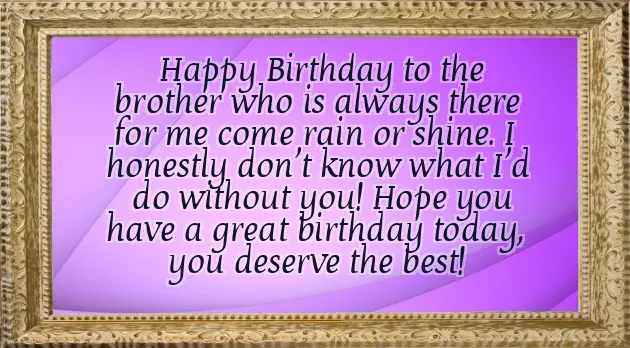 Birthday Wishes From Sister To Elder Brother Birthday Wishes From Sister To Elder Brother