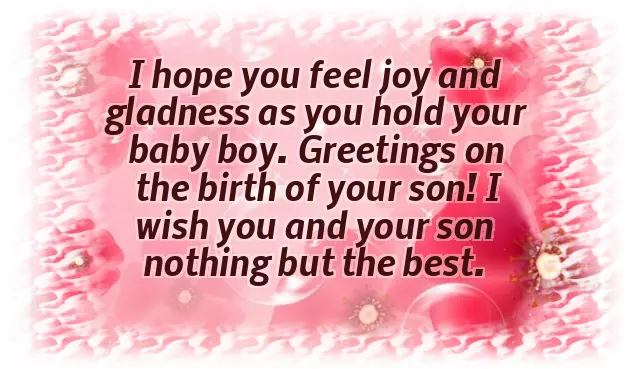 Newborn Greetings Baby Boy Newborn Greetings Baby Boy