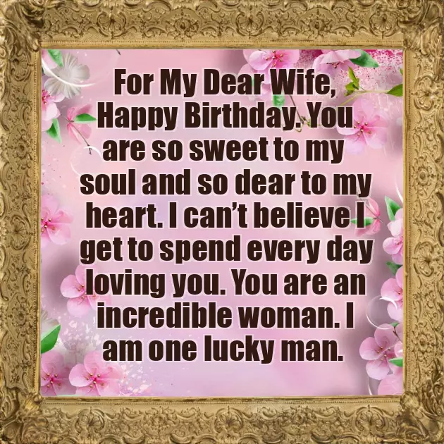 Happy Birthday Wishes From Wife Happy Birthday Wishes From Wife