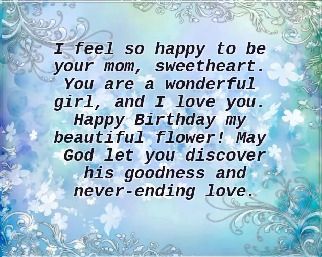 Wishing Happy Birthday To Small Child