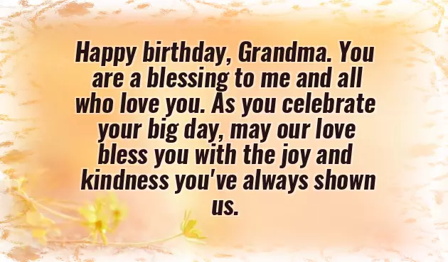 Grandma Birthday Quotes