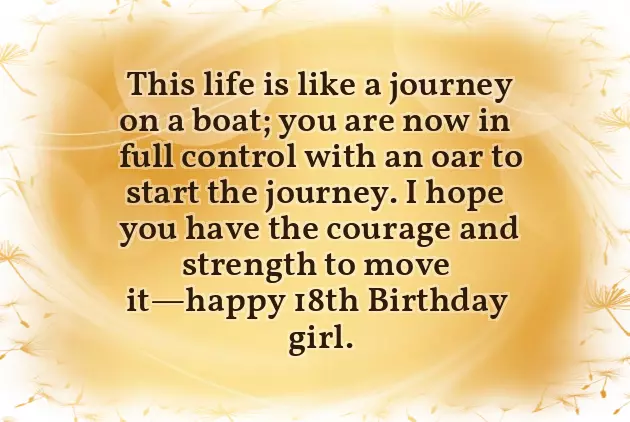 18 Years Old Girl Birthday Wishes 18 Years Old Girl Birthday Wishes
