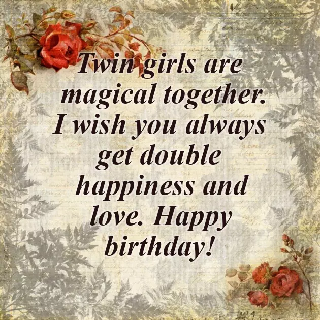 Birthday Twin Birthday Twin