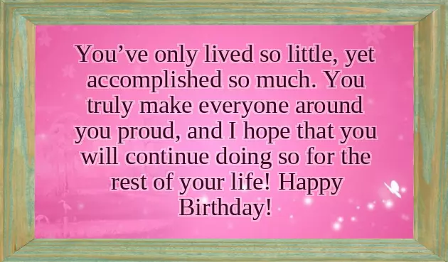 Happy Birthday Wishes To A Teenager Happy Birthday Wishes To A Teenager