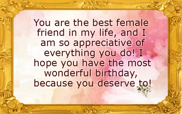 Quotes Birthday Wishes For Best Friend Female Quotes Birthday Wishes For Best Friend Female