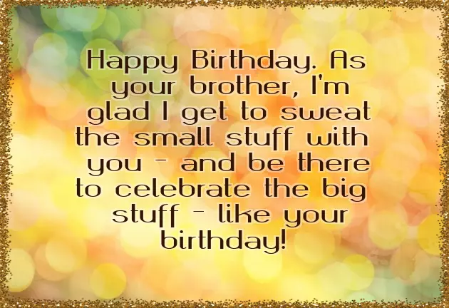 Hbd Wishes To Brother