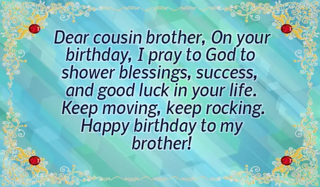 Best Brother Birthday Wishes In English Best Brother Birthday Wishes In English