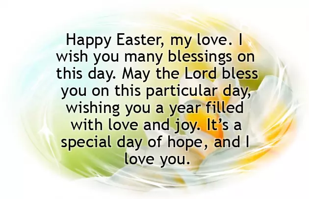 Easter Love Messages For Her