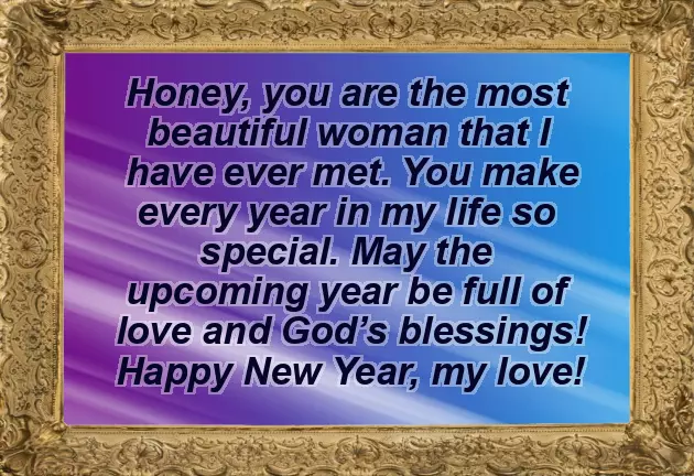 New Year Wishes For Fiance