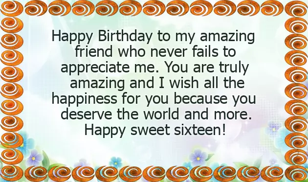 Happy 16Th Birthday Girl Happy 16Th Birthday Girl