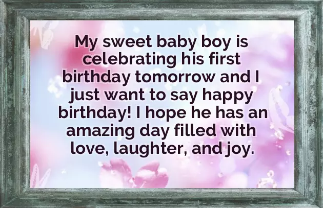 Birthday Wish For Little Baby Boy Birthday Wish For Little Baby Boy