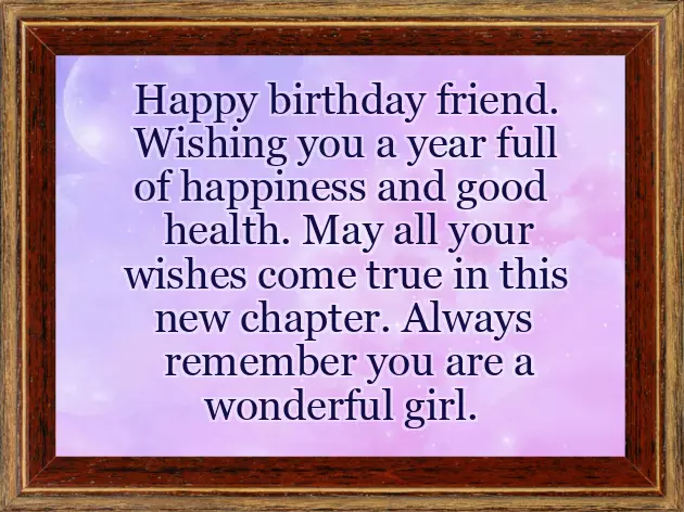 Wishes For Best Friend Female Wishes For Best Friend Female