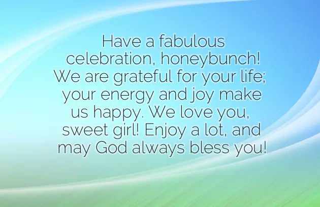 Simple Birthday Wishes For Baby Girl