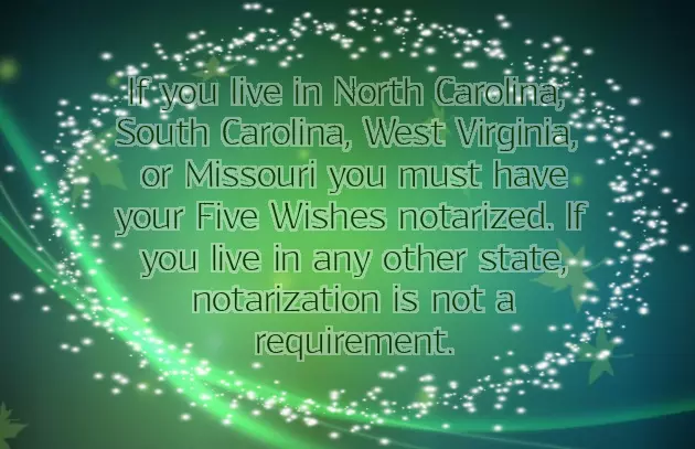 Five Wishes Form Five Wishes Form