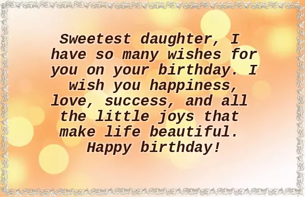 Lovely Words For Birthday Wishes