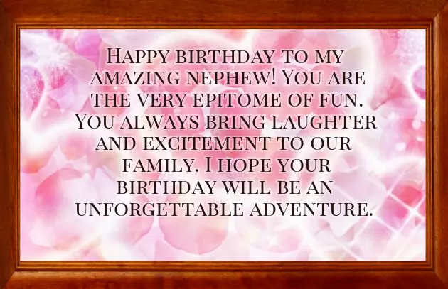 Birthday Wishes For My Nephew Birthday Wishes For My Nephew