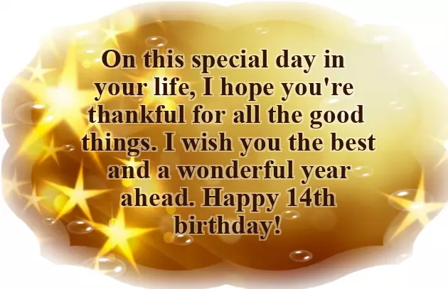 Happy Birthday 14Th Girl Happy Birthday 14Th Girl
