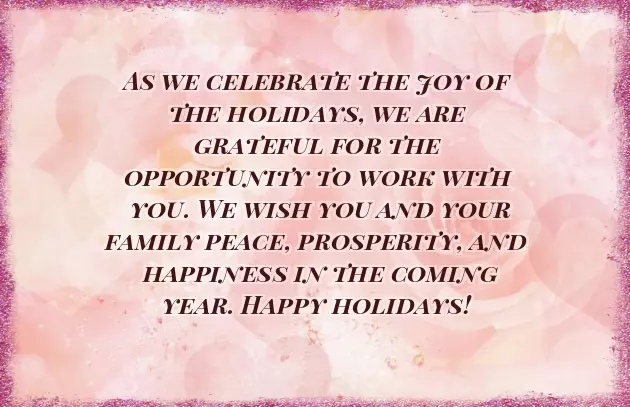 Merry Christmas Message To Clients Merry Christmas Message To Clients